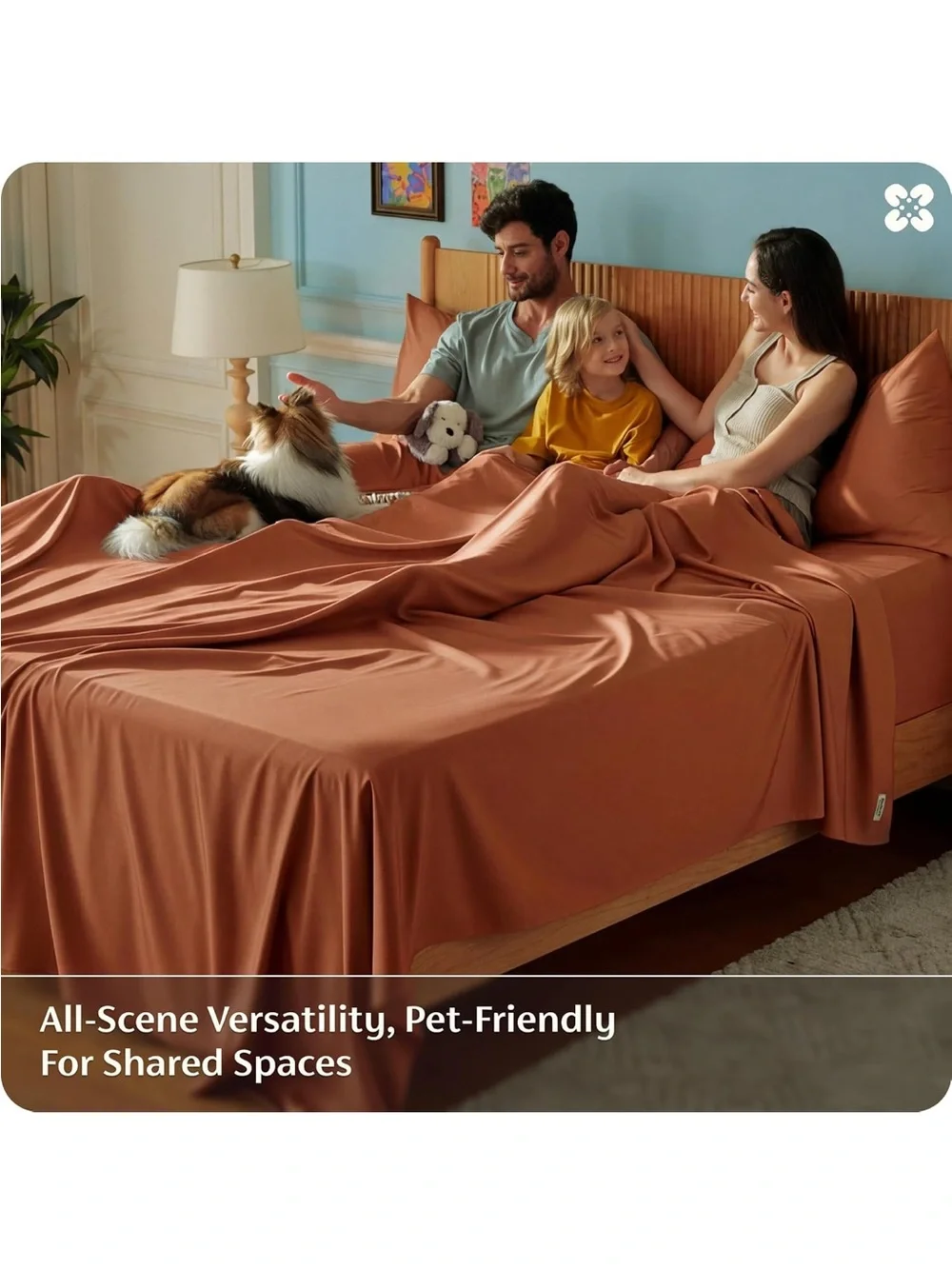 NEW Bedsure PureWoven Rayon Sheet Set Derived from Bamboo